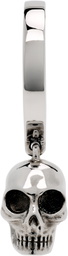 McQueen Skull Hoop Single Earring
