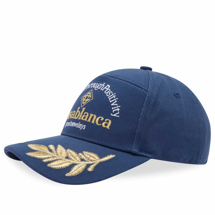 Photo: Casablanca Women's Success Through Positivity Cap in Blue 