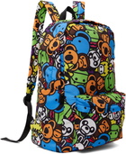 BAPE Multicolor Baby Milo Large Backpack