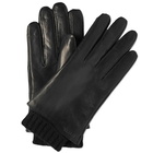 Hestra Women's Megan Leather Gloves in Black