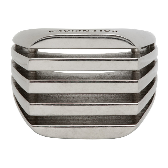 Photo: Balenciaga Silver Bone Ring