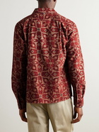 Kardo - Chintan Printed Cotton Shirt - Red