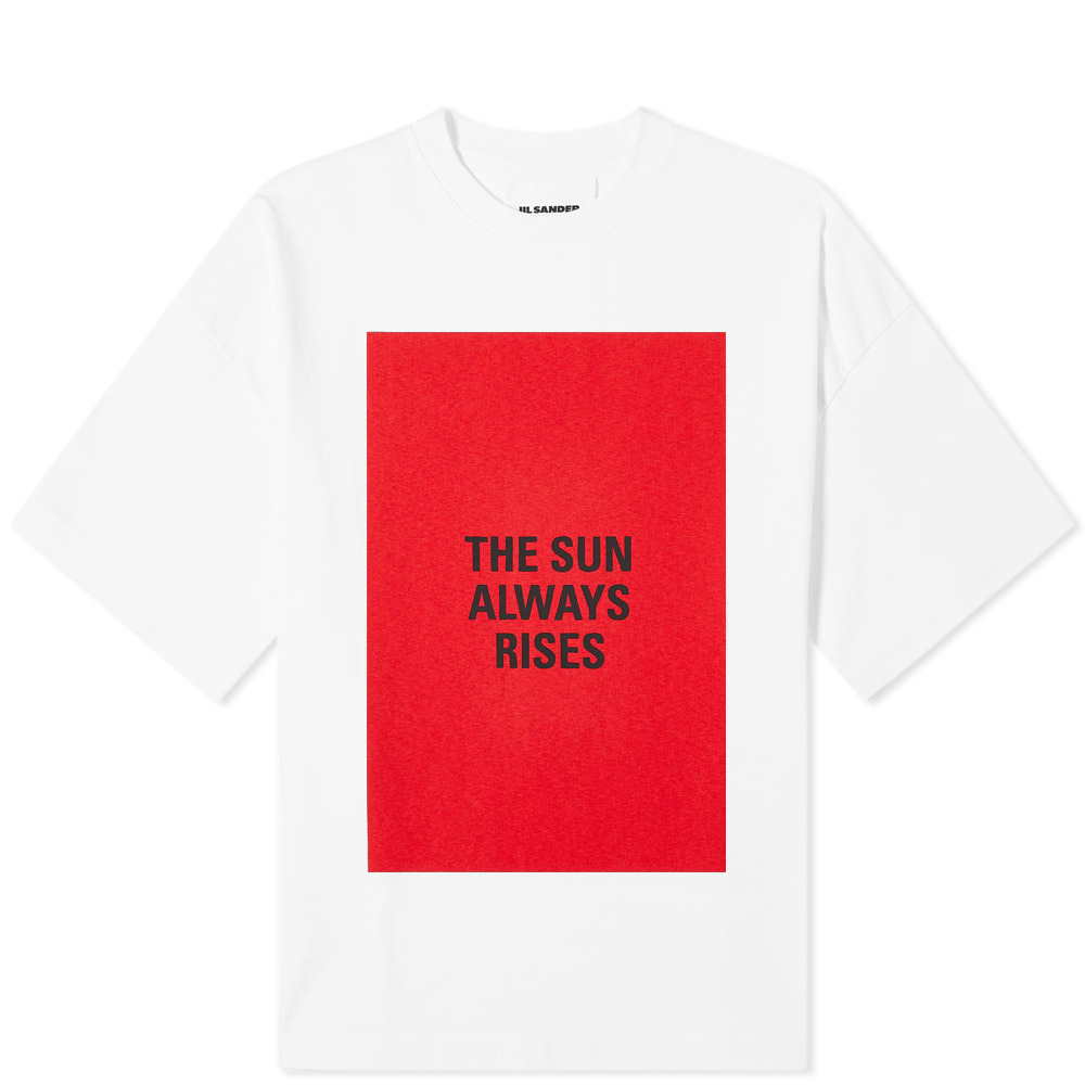 Jil Sander Sun Always Rises Tee Jil Sander