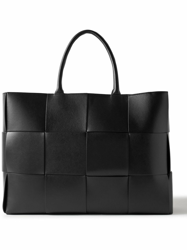 Photo: Bottega Veneta - Large Arco Intrecciato Leather Tote Bag