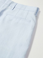 Paul Smith - Straight-Leg Linen Shorts - Blue