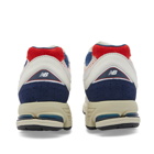 New Balance Men's M2002RVE Sneakers in Red/White/Blue