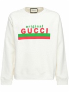 GUCCI - Gucci Original Print Cotton Sweatshirt