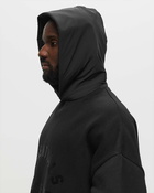 Fear Of God Essentials Nylon Fleece Hoodie Black - Mens - Hoodies