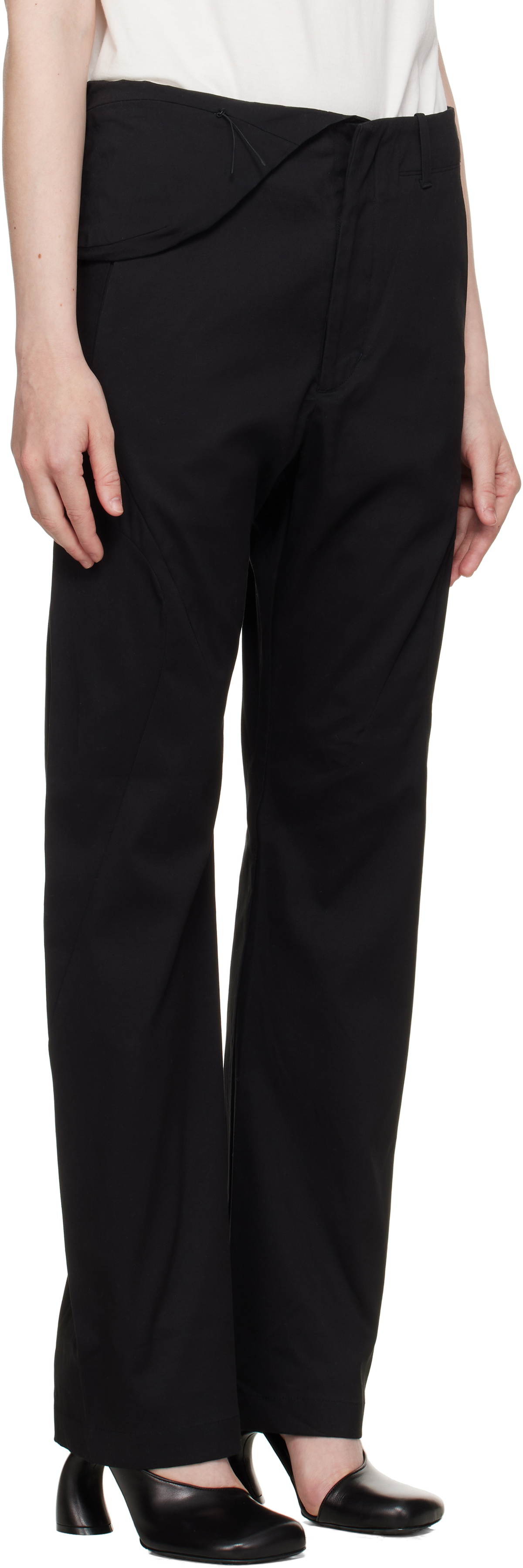 POST ARCHIVE FACTION (PAF) Black 8.0 Right Technical Trousers