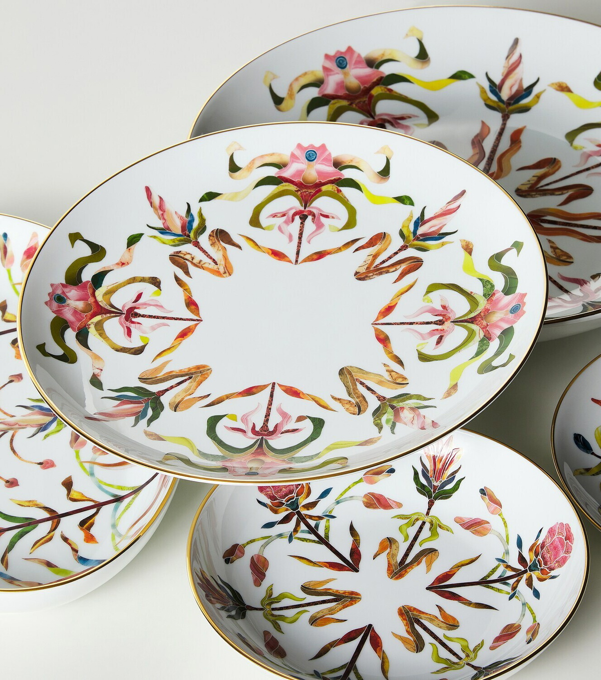 L'Objet Grand Tour porcelain dinner plate
