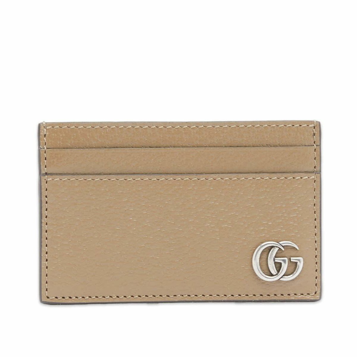 Photo: Gucci Men's GG Card Wallet in Taupe