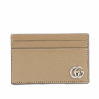 Gucci Men's GG Card Wallet in Taupe
