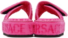 Versace Underwear Pink Versace Allover Slippers