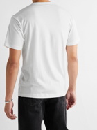 Acne Studios - Nash Logo-Appliquéd Cotton-Jersey T-Shirt - White