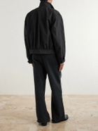 Gallery Dept. - Flared Logo-Print Cotton-Jersey Sweatpants - Black