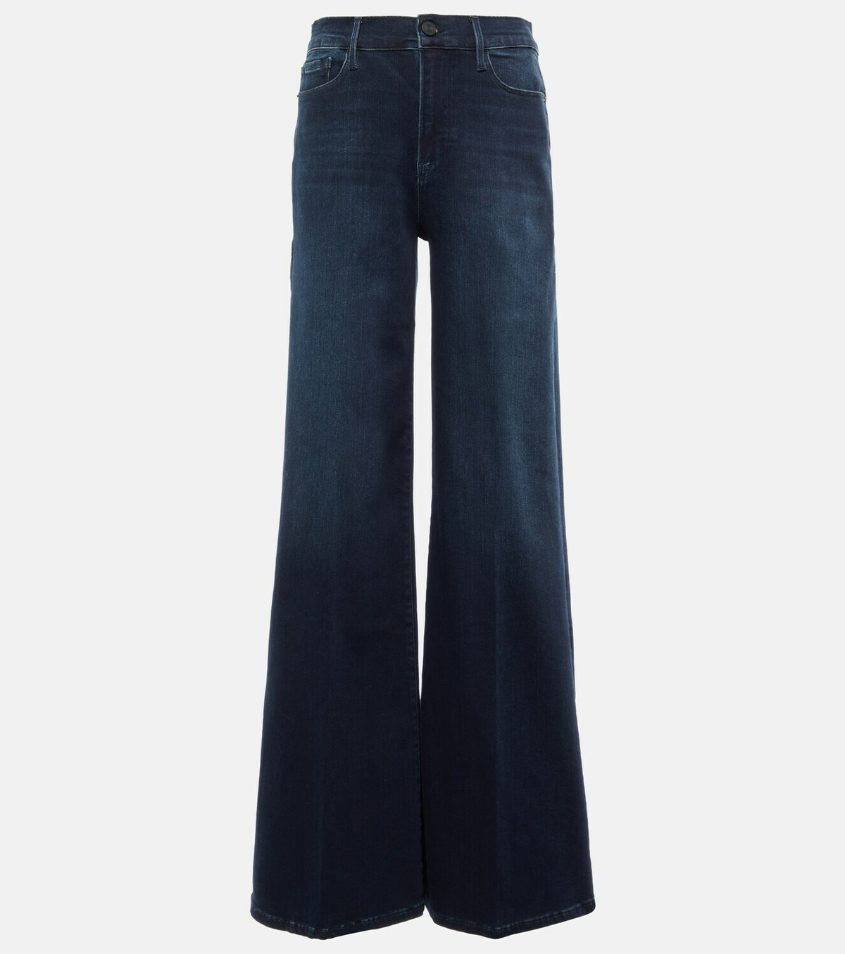 FRAME Le Palazzo high-rise wide-leg jeans