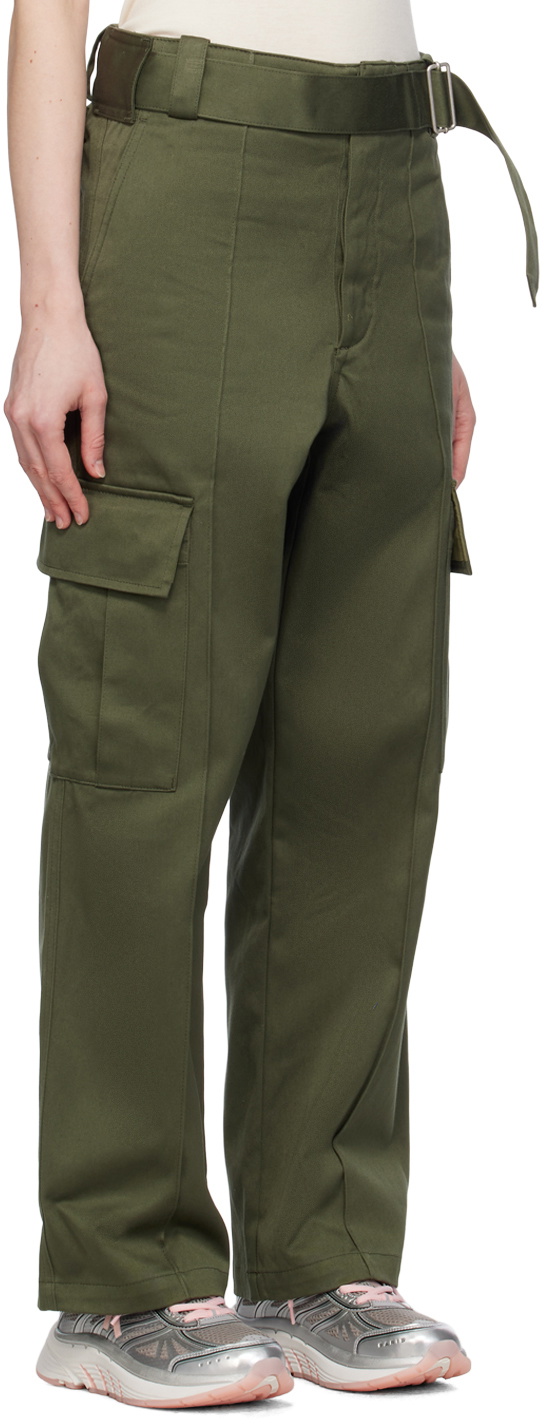 Kenzo Green Belt Trousers