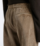 The Row Adler cotton corduroy wide-leg pants
