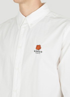 Boke Flower Crest Shirt in White