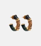 Zimmermann Wisp gold-plated hoop earrings