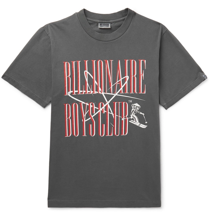 Photo: Billionaire Boys Club - Logo-Print Cotton-Jersey T-Shirt - Gray