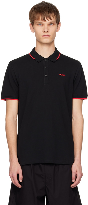 Photo: Hugo Black Bonded Polo