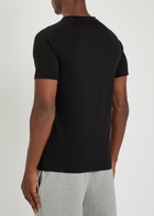 Boss Logo-print Cotton T-shirt Black