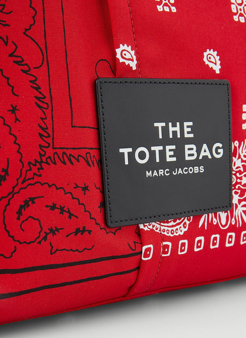 Marc Jacobs Medium Bandana Tote Bag in Red