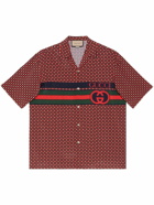 GUCCI - Printed Silk Shirt