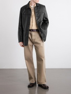 Golden Bear - European Aniline Leather Jacket - Black
