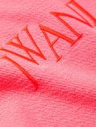 JW Anderson - Logo-Embroidered Cotton-Jersey Sweatshirt - Pink
