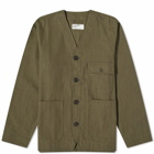 Universal Works Men's Kyo Cotton Cabin Jacket in Olive