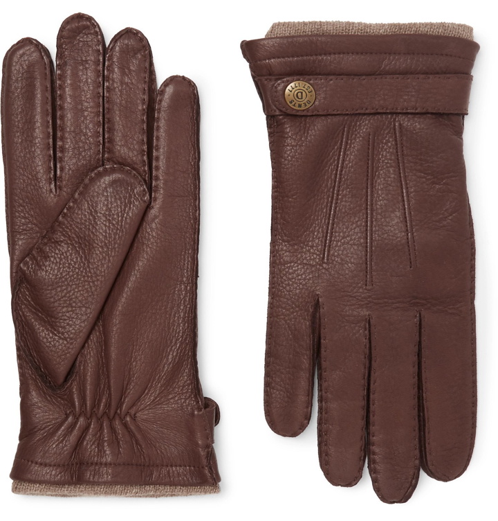 Photo: Dents - Gloucester Cashmere-Lined Leather Gloves - Brown