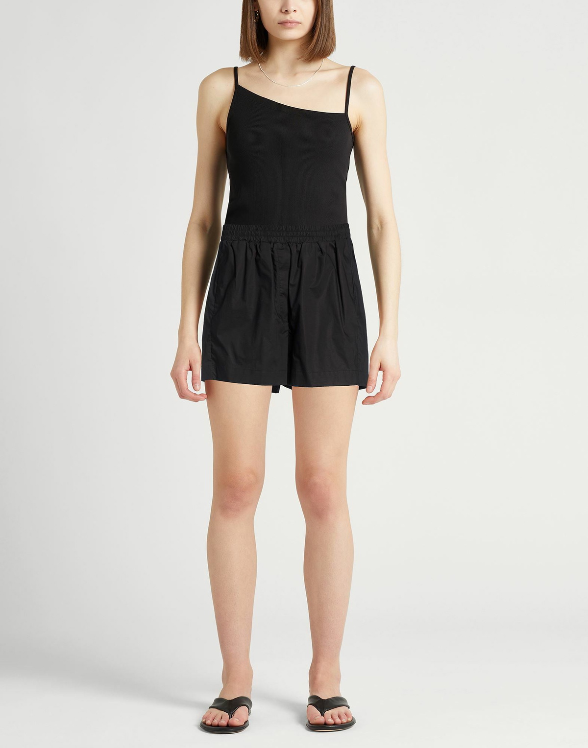 Roberto Collina Womens Shorts & Bermuda Shorts in Black