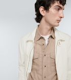 Brunello Cucinelli - Cotton-blend blouson jacket