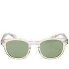 Oliver Peoples Sheldrake Sunglasses in Buff/Green C Vintage