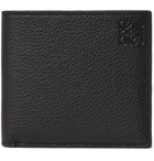 Loewe - Logo-Embossed Full-Grain Leather Billfold Wallet - Black