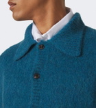 Dries Van Noten Alpaca and wool-blend cardigan