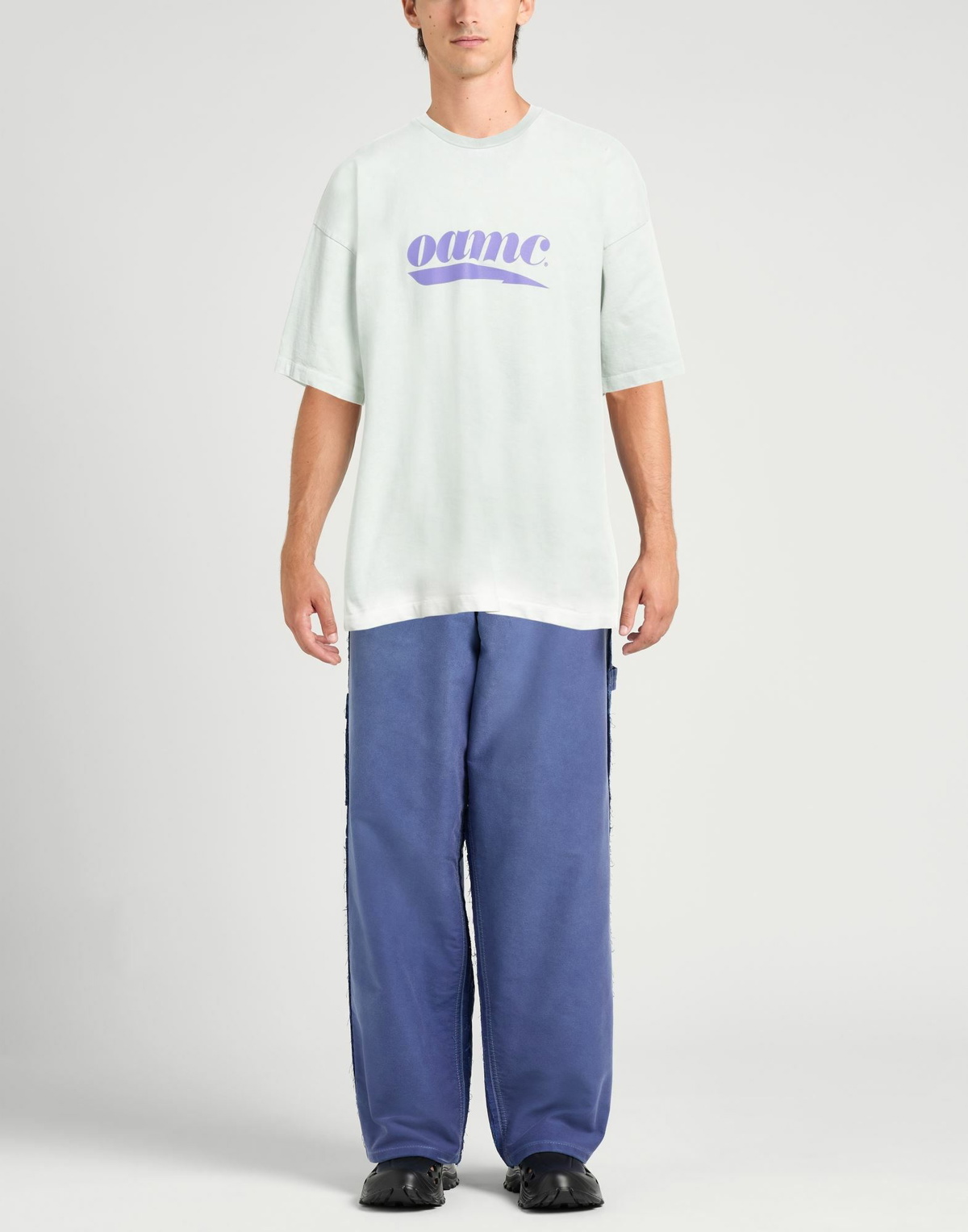 Oamc Mens T-shirt Light in Green