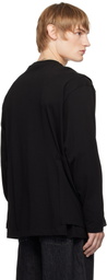 Youth Black Layered T-shirt