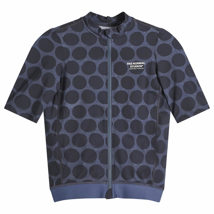 Photo: Pas Normal Studios Men's Essential Jersey in Dot Dark Navy