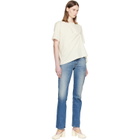 MM6 Maison Margiela Beige Patch T-shirt