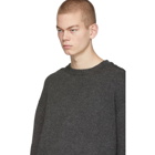 C2H4 Grey Vagrant Ruin Distressed Sweater