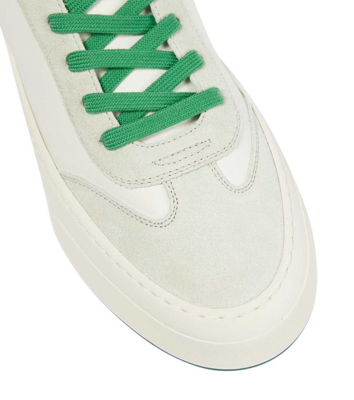 The Row Marley suede-paneled leather sneakers The Row