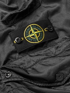 Stone Island - Hooded Satin-Shell Gilet - Black