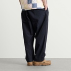 Universal Works Men's Broadcloth Oxford Pant in Navy