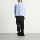 Second/Layer Men's Second Layer Frankie Button Down Polo in Baby Blue