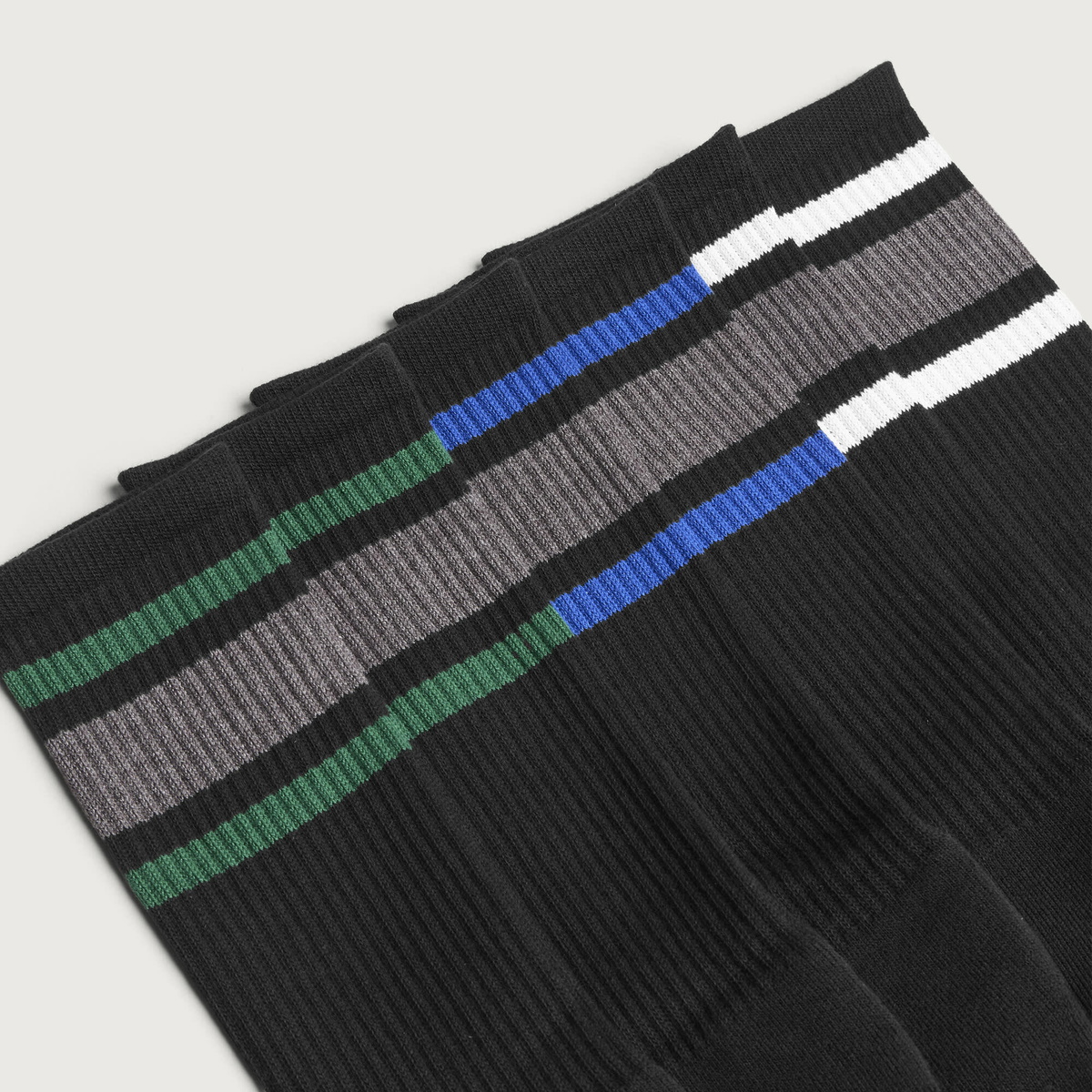 Neighborhood Men's Classic 3-Pack Socks in Black