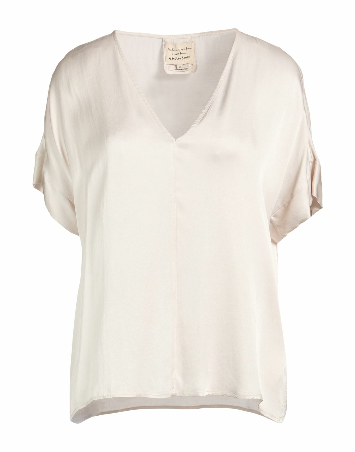 Alessia Santi Womens Top Ivory