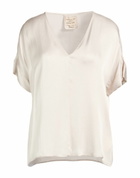 Alessia Santi Womens Top Ivory
